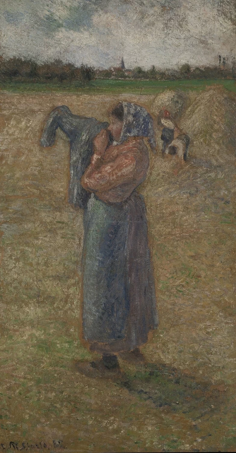 Donna nei campi, 1882 - Museo Nacional de Bellas Artes